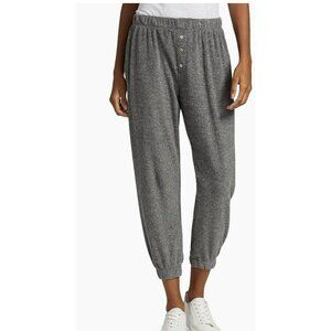 Donnie Gray Sweater Henley Jogger Pants Pearlized Button Small NWT